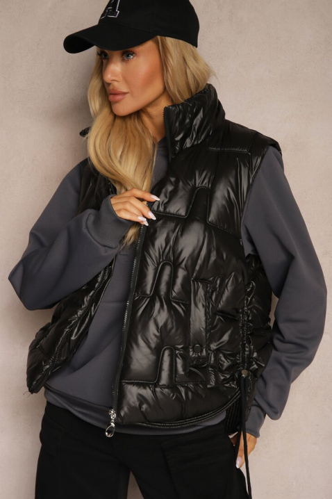 Kamizelka HOLVENZA BLACK, Kolor : czarny, IVET.PL - Modna odzież