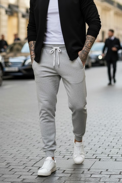 Spodnie LORODO GREY, Kolor : szary, IVET.PL - Modna odzież