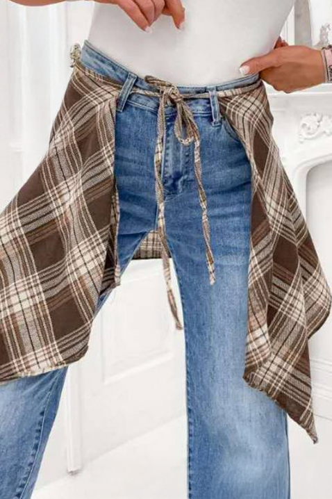 Jeansy SCARDELZA BLUE, Kolor : chabrowy, IVET.PL - Modna odzież