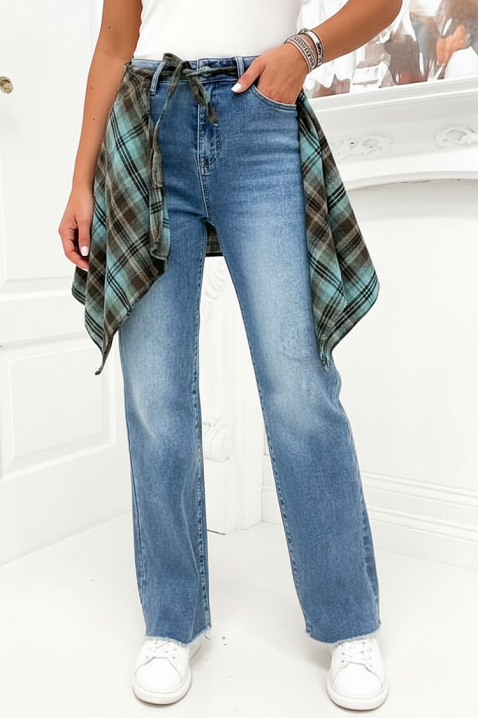 Jeansy SCARDELZA SKY, Kolor : błękitny, IVET.PL - Modna odzież