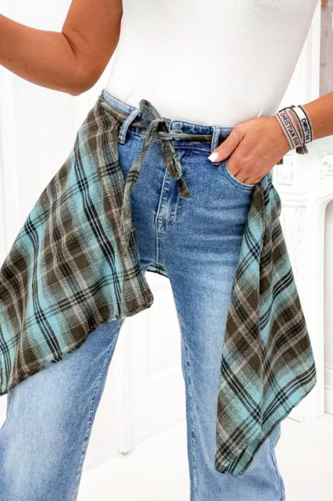 Jeansy SCARDELZA SKY, Kolor : błękitny, IVET.PL - Modna odzież