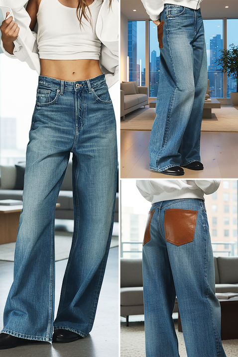 Jeansy DALORENZA, Kolor : błękitny, IVET.PL - Modna odzież