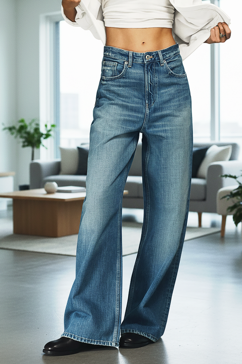 Jeansy DALORENZA, Kolor : błękitny, IVET.PL - Modna odzież