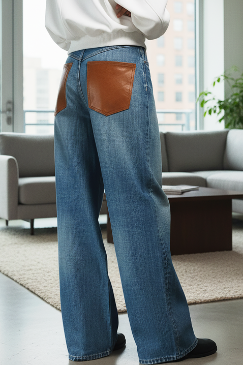 Jeansy DALORENZA, Kolor : błękitny, IVET.PL - Modna odzież