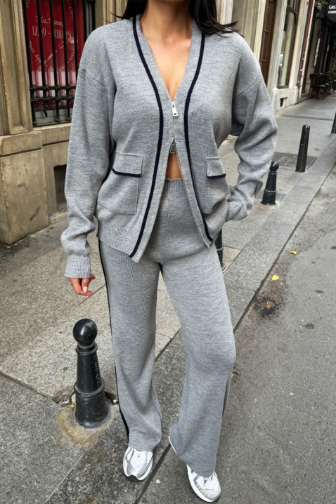 Komplet TROHELMA GREY, Kolor : szary, IVET.PL - Modna odzież