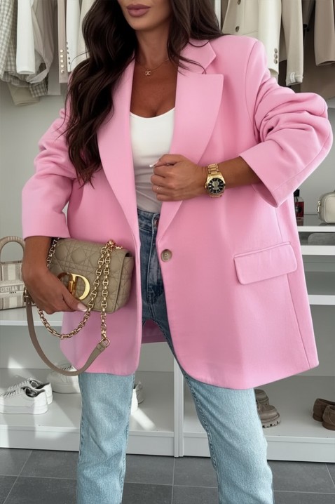 Marynarka HELZONA PINK, Kolor : różowy, IVET.PL - Modna odzież