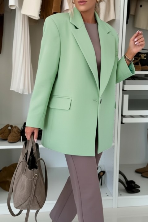 Marynarka HELZONA MINT, Kolor : miętowy, IVET.PL - Modna odzież