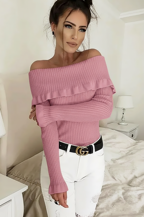 Bluzka PENSOLDA PINK, Kolor : różowy, IVET.PL - Modna odzież