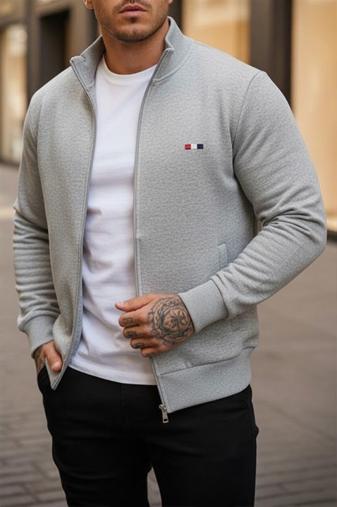 Bluza NORONO LIGHT GREY, Kolor : jasnnoszary, IVET.PL - Modna odzież