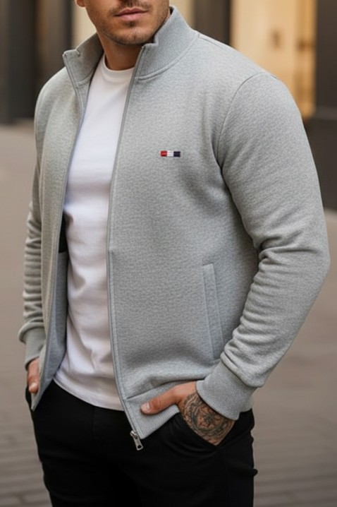 Bluza NORONO LIGHT GREY, Kolor : jasnnoszary, IVET.PL - Modna odzież