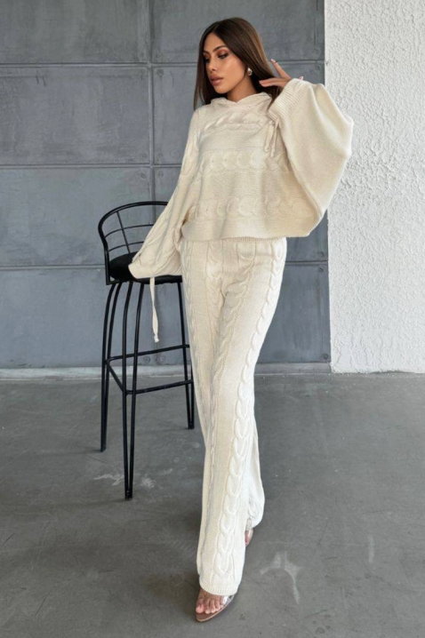 Komplet VOLZENA ECRU, Kolor : ecru, IVET.PL - Modna odzież