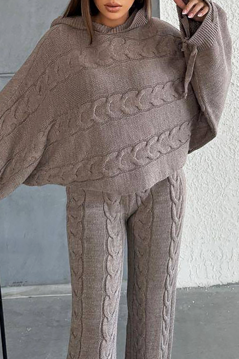 Komplet VOLZENA MOCHA, Kolor : mocca, IVET.PL - Modna odzież