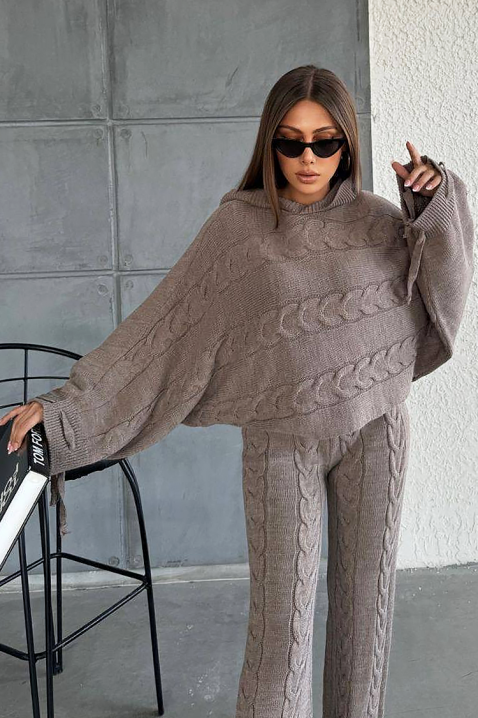 Komplet VOLZENA MOCHA, Kolor : mocca, IVET.PL - Modna odzież