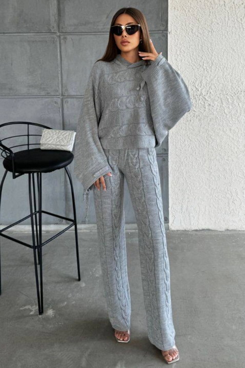 Komplet VOLZENA GREY, Kolor : szary, IVET.PL - Modna odzież