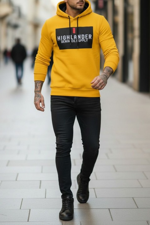 Bluza MEFRIDO YELLOW, Kolor : żółty, IVET.PL - Modna odzież