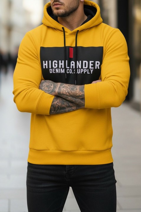 Bluza MEFRIDO YELLOW, Kolor : żółty, IVET.PL - Modna odzież