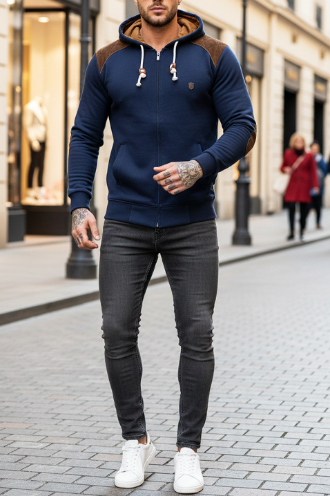 Bluza ZORFOZO NAVY, Kolor : granatowy, IVET.PL - Modna odzież