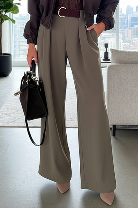 Spodnie SLEVOLZA, Kolor :  beżowy, IVET.PL - Modna odzież