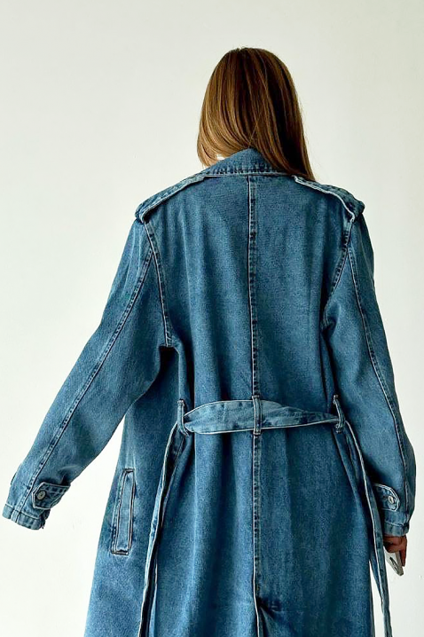 Trencz ZUARDA, Kolor : chabrowy, IVET.PL - Modna odzież