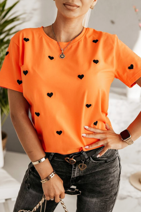 Koszulka ELGLINZA, Kolor : pomarańczowy, IVET.PL - Modna odzież