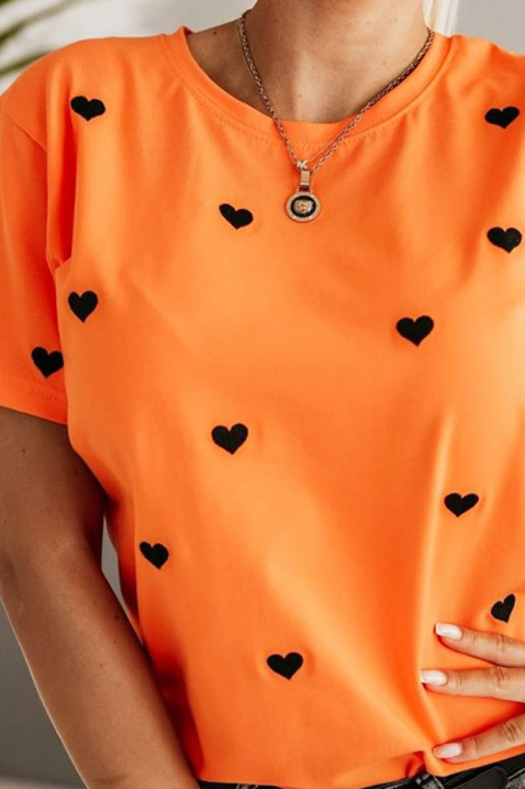 Koszulka ELGLINZA, Kolor : pomarańczowy, IVET.PL - Modna odzież