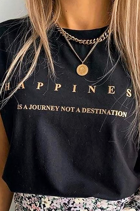 Koszulka JORSENA, Kolor : czarny, IVET.PL - Modna odzież