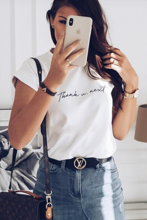 Koszulka RUBIMNZA, Kolor : biały, IVET.PL - Modna odzież