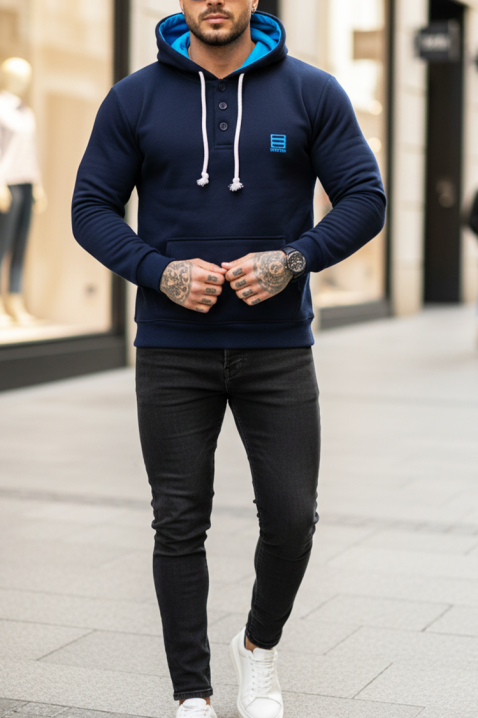 Bluza MARFANO, Kolor : granatowy, IVET.PL - Modna odzież