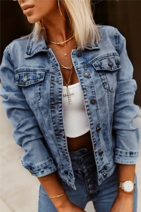 Kurtka jeasnowa DENIMALA, Kolor : denim, IVET.PL - Modna odzież