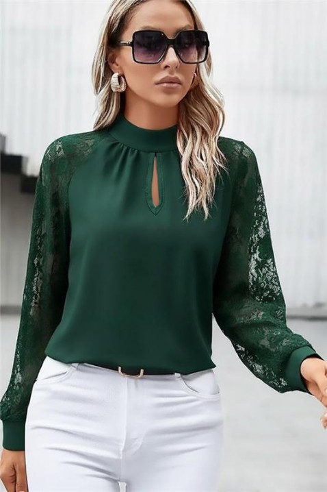 Bluzka BRENDOLZA GREEN, Kolor : zielony, IVET.PL - Modna odzież