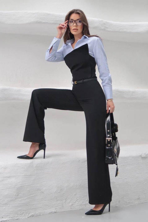 Komplet SEROLZA BLACK, Kolor : czarny, IVET.PL - Modna odzież