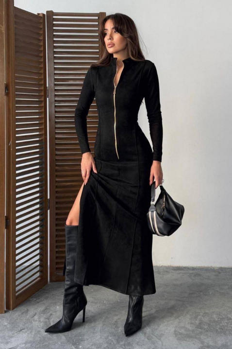 Sukienka PROMENFA BLACK, Kolor : czarny, IVET.PL - Modna odzież