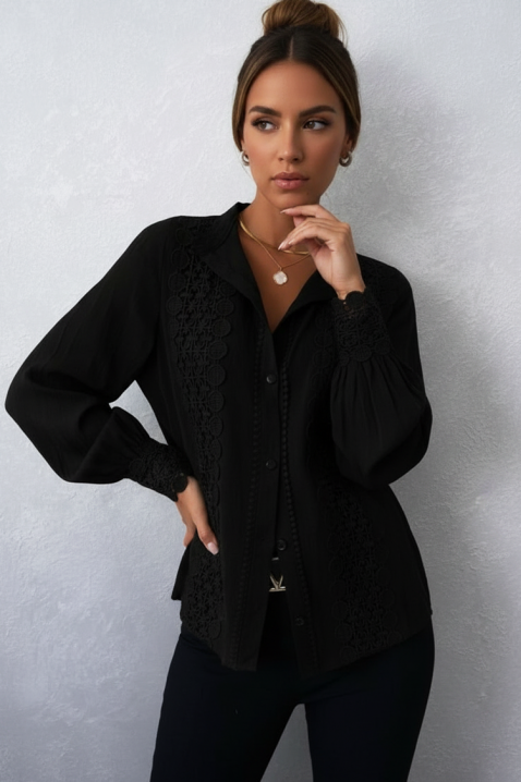 Koszula DAFINDA BLACK, Kolor : czarny, IVET.PL - Modna odzież