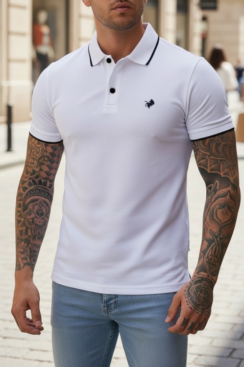 Koszulka MORIFO WHITE, Kolor : biały, IVET.PL - Modna odzież