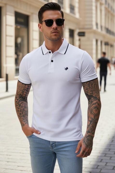 Koszulka MORIFO WHITE, Kolor : biały, IVET.PL - Modna odzież