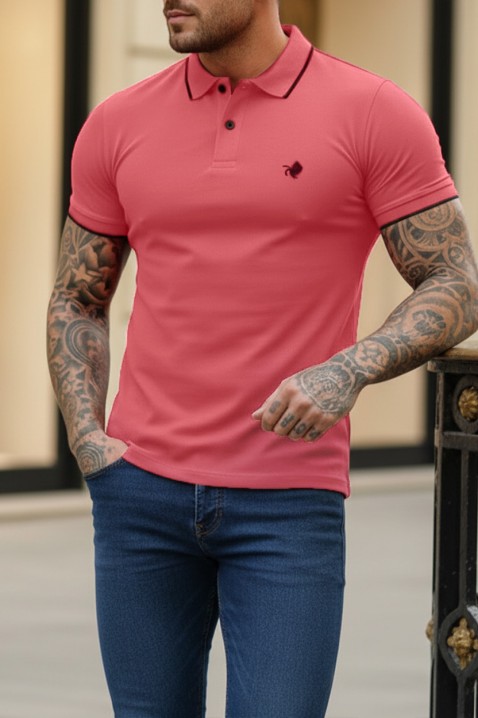 Koszulka MORIFO CORAL, Kolor : koralowy, IVET.PL - Modna odzież