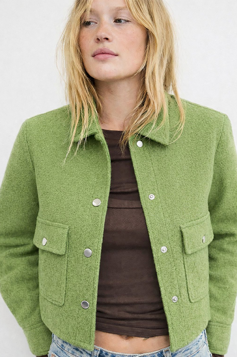 Kurtka ZRAVELDA GREEN, Kolor : zielony, IVET.PL - Modna odzież