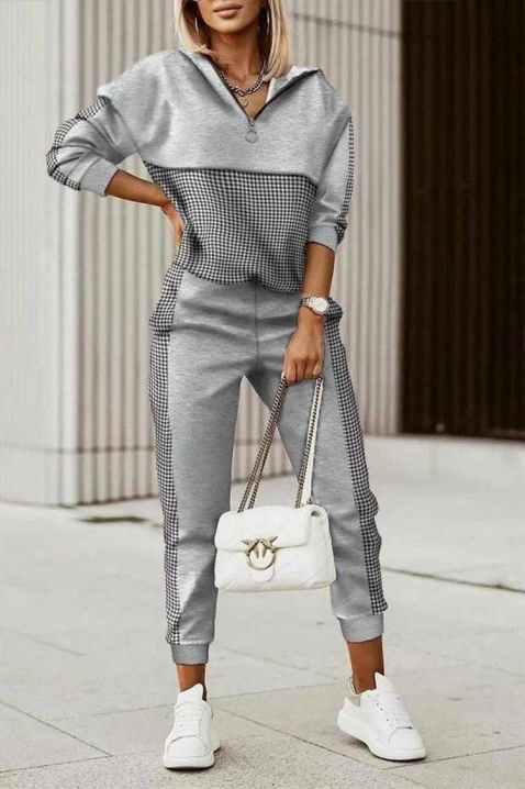 Komplet DREVELDA GREY, Kolor : szary, IVET.PL - Modna odzież