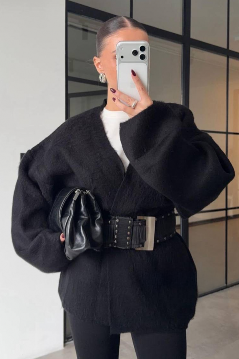 Kardigan VILONZANA BLACK, Kolor : czarny, IVET.PL - Modna odzież