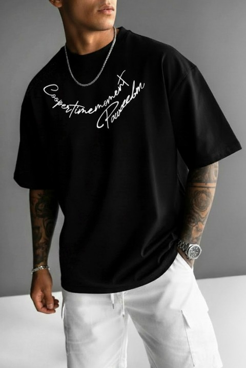 Koszulka MIHROLO BLACK, Kolor : czarny, IVET.PL - Modna odzież