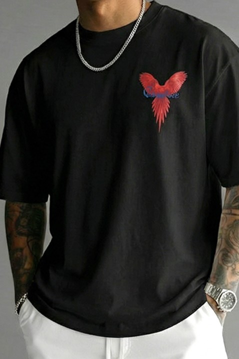 Koszulka PRIZO BLACK, Kolor : czarny, IVET.PL - Modna odzież