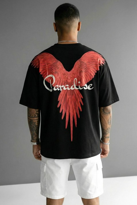 Koszulka PRIZO BLACK, Kolor : czarny, IVET.PL - Modna odzież