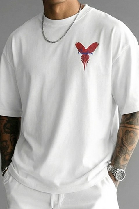 Koszulka PRIZO WHITE, Kolor : biały, IVET.PL - Modna odzież