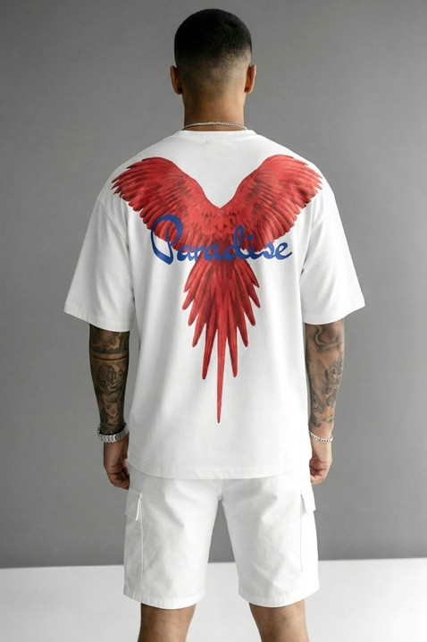 Koszulka PRIZO WHITE, Kolor : biały, IVET.PL - Modna odzież