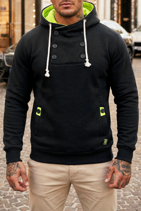 Bluza BOLTONO BLACK, Kolor : czarny, IVET.PL - Modna odzież