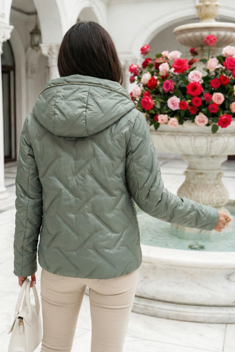 Kurtka ADAMELZA KHAKI, Kolor : khaki, IVET.PL - Modna odzież