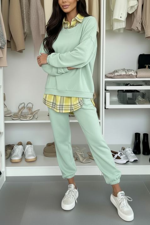 Komplet SORBELMA MINT, Kolor : miętowy, IVET.PL - Modna odzież