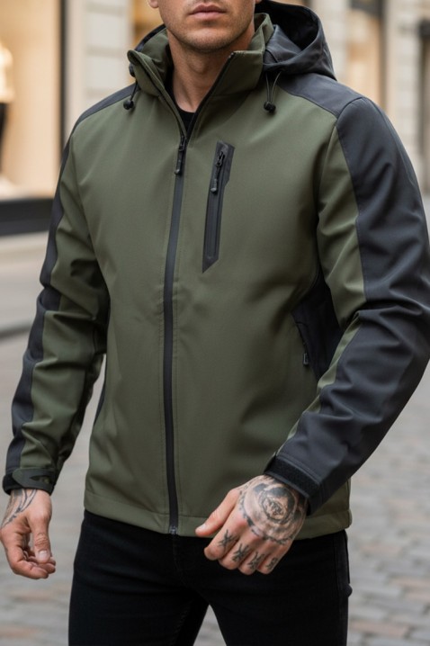 Kurtka NIMONO KHAKI, Kolor : khaki, IVET.PL - Modna odzież