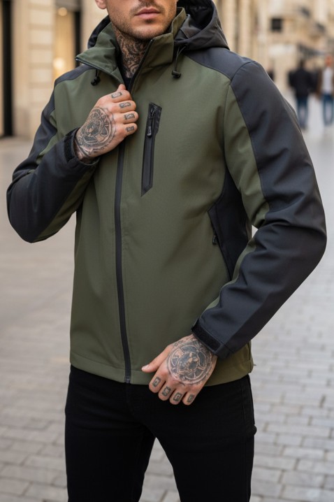 Kurtka NIMONO KHAKI, Kolor : khaki, IVET.PL - Modna odzież