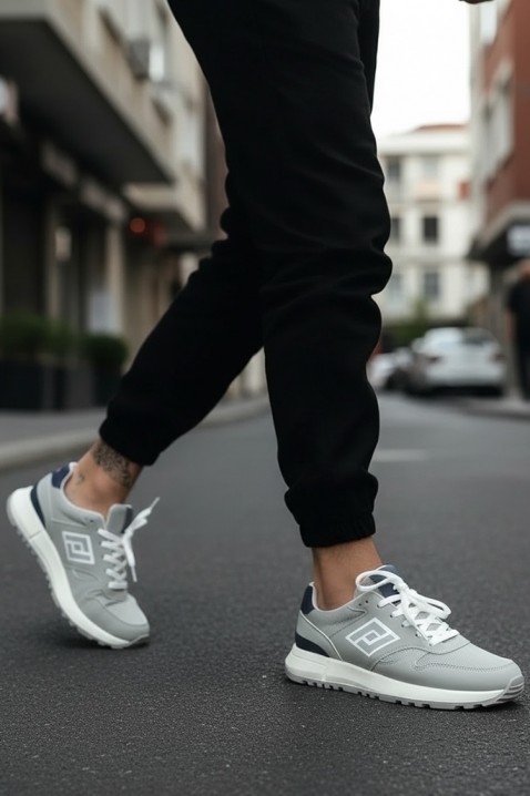 Sneakersy TELFORO GREY, Kolor : szary, IVET.PL - Modna odzież